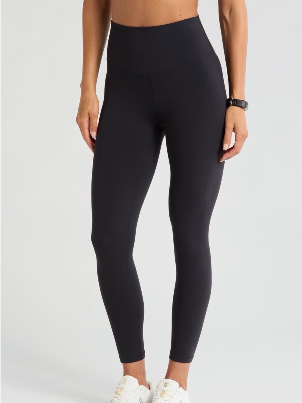 NWT Zella Yoga + Studio High Waist 7/8 Crop Leggings Black- S- MSRP $59